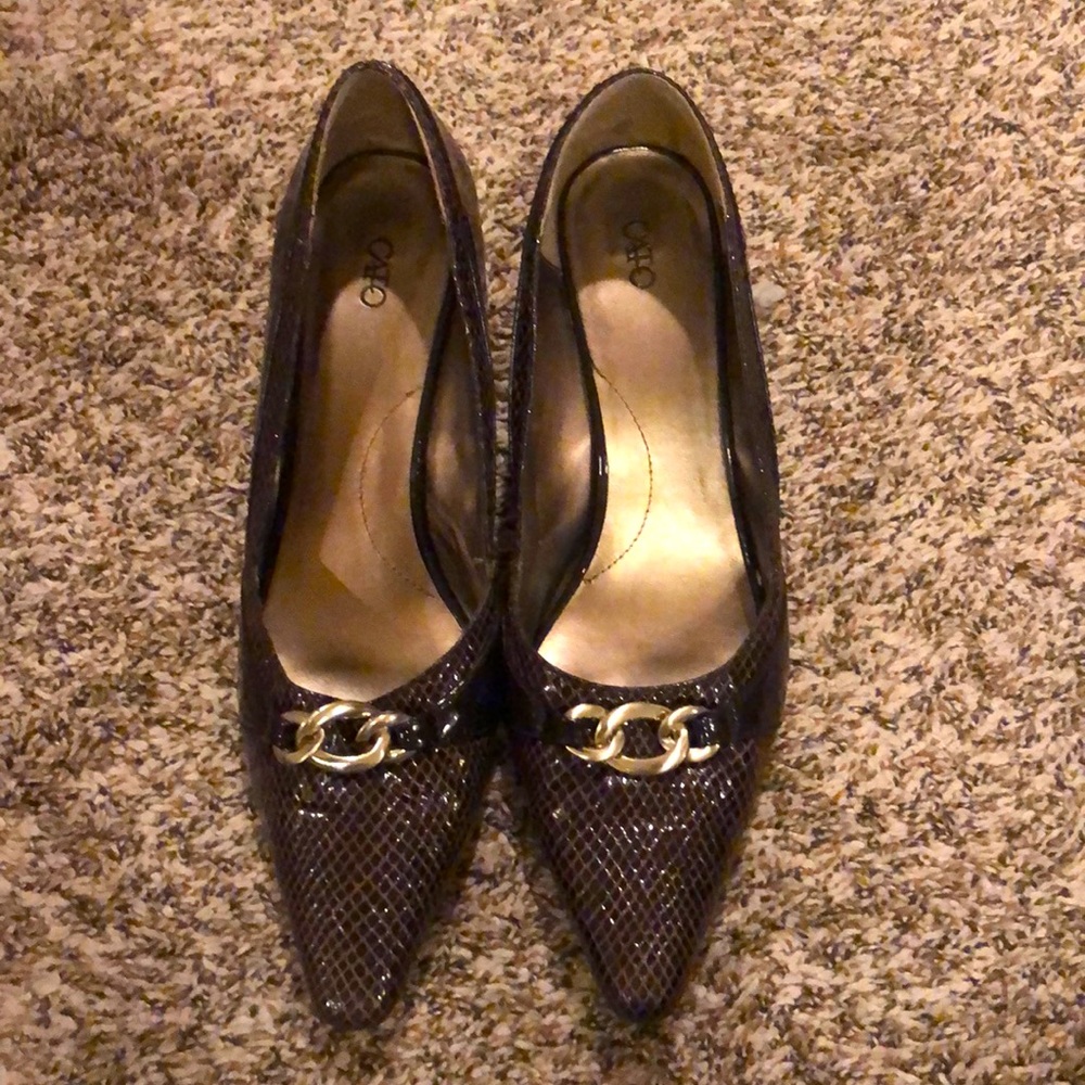 Brown shoes